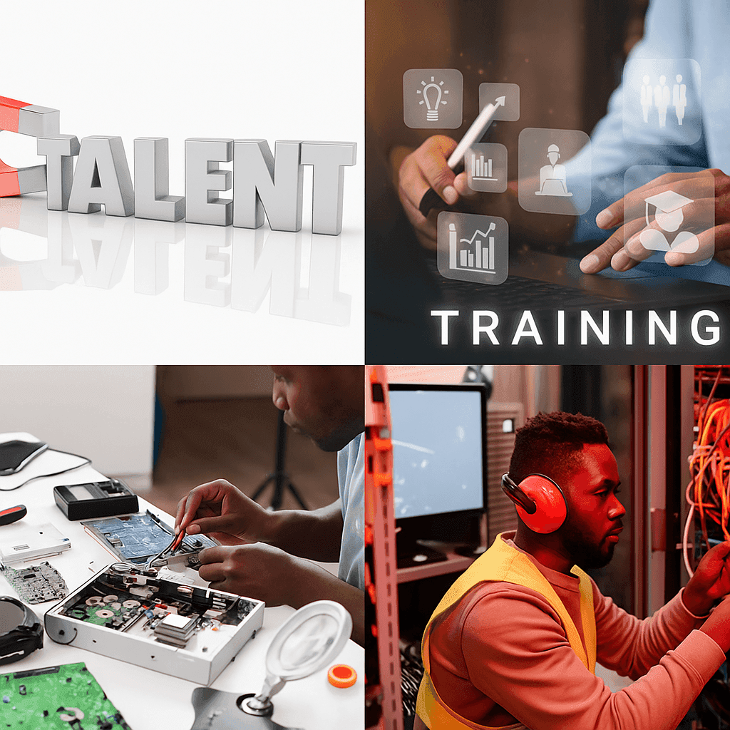 Apoio à formação de novos talentos no setor