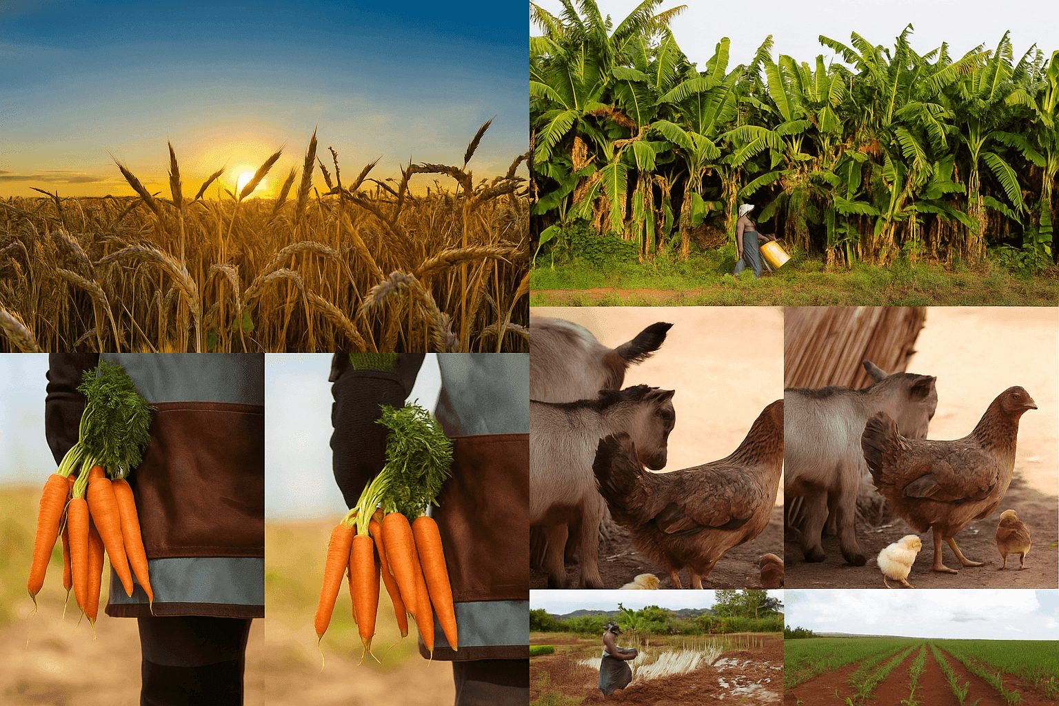 Produção Agropecuárias Diversificada 